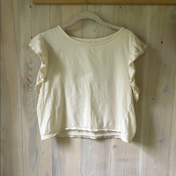 Gap Kids Cream Top Size 12 - Picture 1 of 5